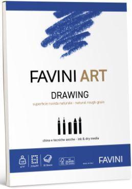 BLOCCO 30fg A4 140gr DRAWING FAVINI ART