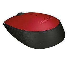 MOUSE OTTICO WIRELESS M171 ROSSO