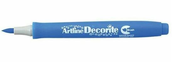 MARKER BRUSH DECORITE BLU