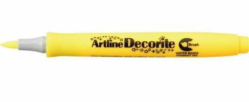 MARKER BRUSH DECORITE GIALLO