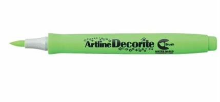 MARKER BRUSH DECORITE LIME