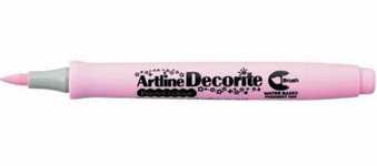 MARKER BRUSH DECORITE ROSA PASTEL