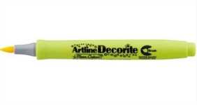 MARKER BRUSH DECORITE GIALLO FLUO