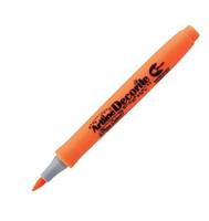 MARKER BRUSH DECORITE ARANCIO FLUO