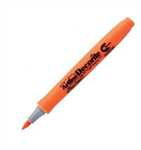 MARKER BRUSH DECORITE ARANCIO FLUO