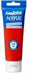 TUBO TEMPERA ACRILICA 75ML ROSSO VERMIGLIO ACRYLIC