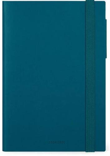 DIARIO 16 MESI GIORN. MEDIUM 12x18 TEAL BLUE 2024/25