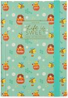 DIARIO 16 MESI GIORN. MEDIUM 12x18 LIFE IS SWEET 2024/25