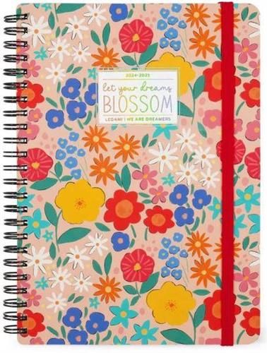 DIARIO SPIRALE 16 MESI SETT. LARGE 15x21 BLOSSOM 2024/25