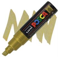 MARKER UNIPOSCA LARGE SCALPELLO ORO PC-8K