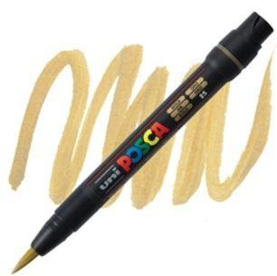 MARKER BRUSH UNIPOSCA ORO PCF-350