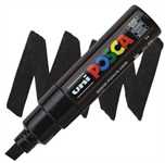 MARKER UNIPOSCA LARGE SCALPELLO NERO PC-8K