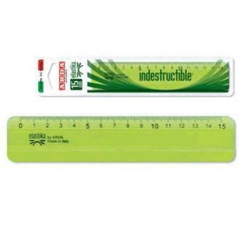 RIGHELLO 15 CM ELASTIKA INDESTRUCTIBLE