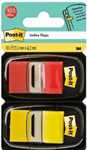 KIT 2 POST IT INDEX SEGNAPAGINA 680 GIALLO E ROSSO