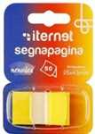 SEGNAPAGINA+DISPENSER GIALLO 50pz 25x43mm