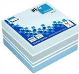 CUBO INFO NOTES 75x75 BLU/TURCH/AZZ/BIANCO 5654-70