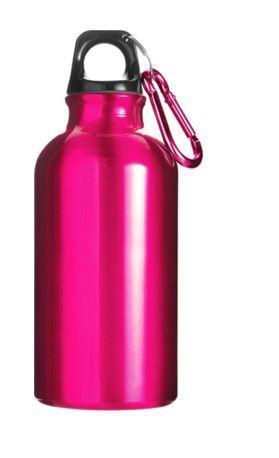 BORRACCIA 400ML ALLUMINIO FUCSIA METAL 8085