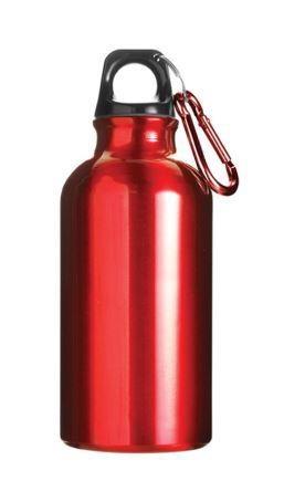 BORRACCIA 400ML ALLUMINIO ROSSO METAL 8085