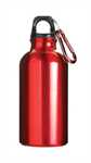 BORRACCIA 400ML ALLUMINIO ROSSO METAL 8085