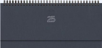 AGENDA SETTIMANALE SPIRALE 10,5x30 CARIBE BLU 2025