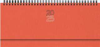 AGENDA SETTIMANALE SPIRALE 10,5x30 CARIBE ARANCIO 2025