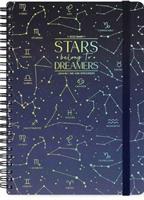 AGENDA SETTIMANALE LARGE SPIRALE 12 MESI STARS 15x21 2025