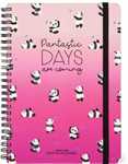 AGENDA SETTIMANALE LARGE SPIRALE 12 MESI PANTASTIC 15x21 2025