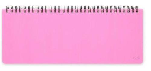 PLANNING SETTIMANALE TAVOLO SPIRALE 29x15 ROSA 2025