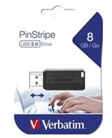 PENDRIVE 8GB PINSTRIPE NERA