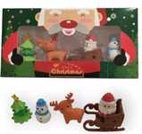 SET 5 GOMME MERRY CHRISTMAS 81883