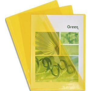 100 CARTELLE A L PVC GIALLO