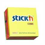 CUBO STICK NOTES NEON 1011 21012