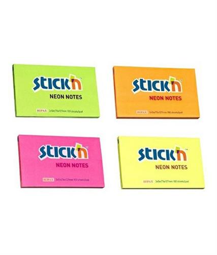 STICK NOTES NEON 76X127 FUXIA 1010/17N 21169