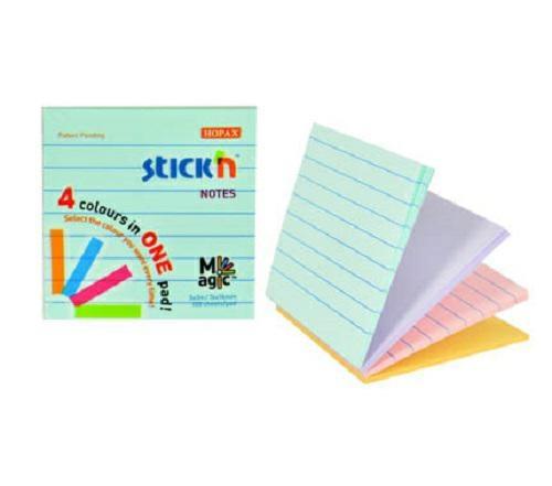 STICK NOTES MAGIC 76X76 RIGHE 1017/4 21577