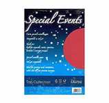 10FG PERLATA A4 250GR ROSSA SPECIAL EVENTS