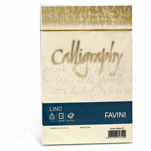 50 FG LINO 200GR A4 AVORIO CALLIGRAPHY