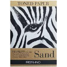 BLOCCO TONED PAPER SAND A4 50FG 120GR