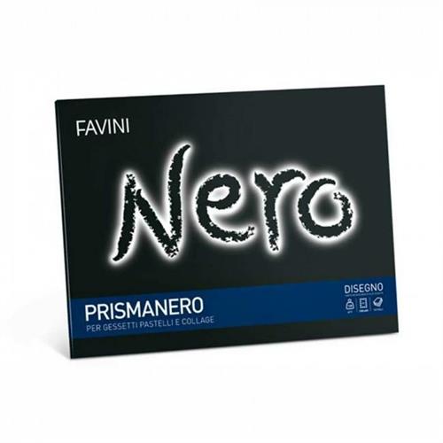 ALBUM 10FG NERI 33x48 128GR PRISMANERO