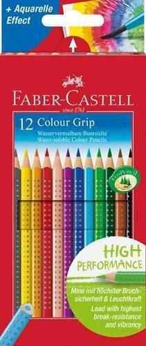 12 PASTELLI COLOUR GRIP CARTONE