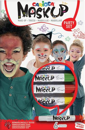 6 STICK PASTELLI TRUCCO MASKUP ASSORTITI