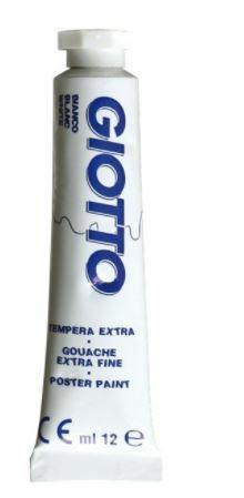 TUBETTO TEMPERA GIOTTO 12ML BIANCA