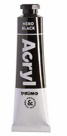 TUBETTO TEMPERA ACRILICA 18ML NERO