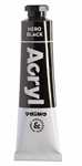 TUBETTO TEMPERA ACRILICA 18ML NERO