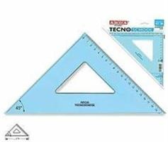 SQUADRA 45° 30CM TECNOSCHOOL