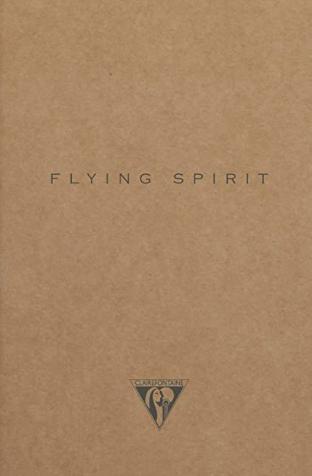 QUADERNO A5 CUCITO FLYING SPIRIT AVANA RIGHE 103536