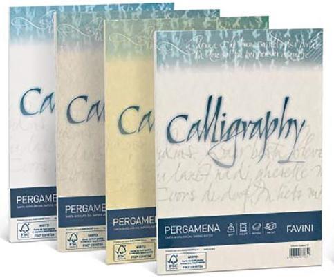 50 FG PERGAMENA/TA 190GR CREMA CALLIGRAPHY