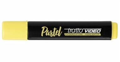 EVIDENZIATORE TRATTO VIDEO PASTEL GIALLO LIMONE