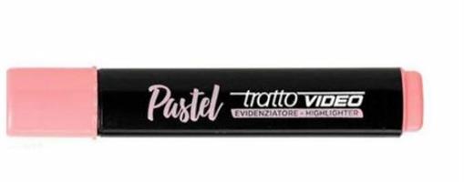 EVIDENZIATORE TRATTO VIDEO PASTEL ROSA POMPELMO