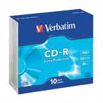 10 CD-R 700MB EXTRA SLIM