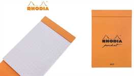 BLOCCO A7 DOT POCKET ARANCIO